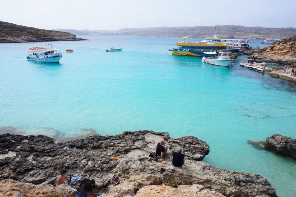 blue lagoon malta comina co warto zobaczyć na malcie blog podróżniczy ania i jakub zając