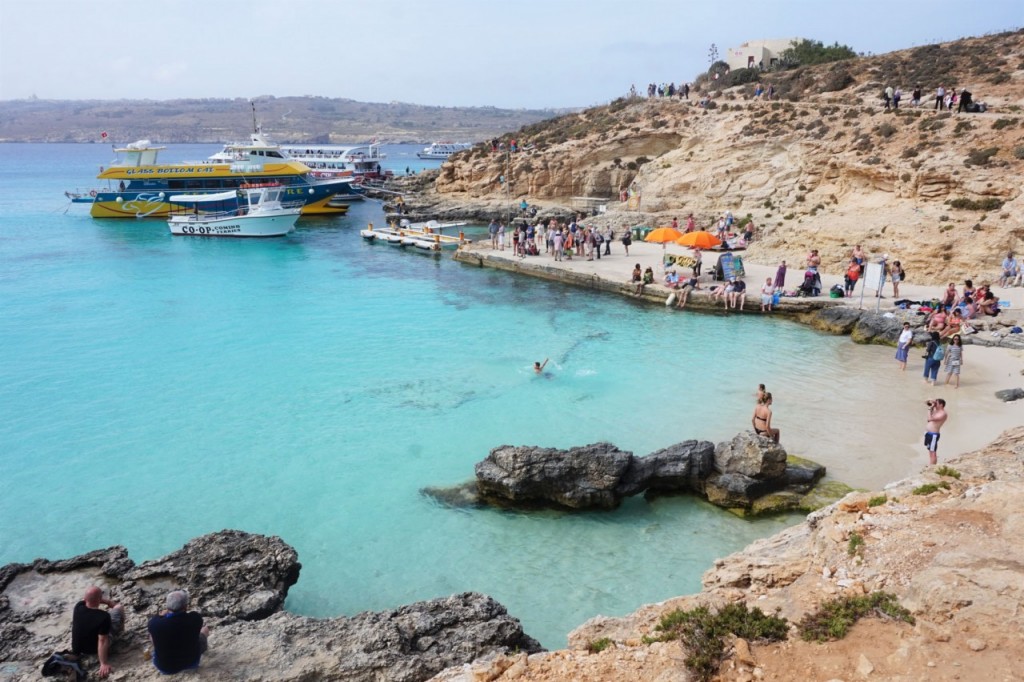 blue lagoon malta comina co warto zobaczyć na malcie blog podróżniczy ania i jakub zając2