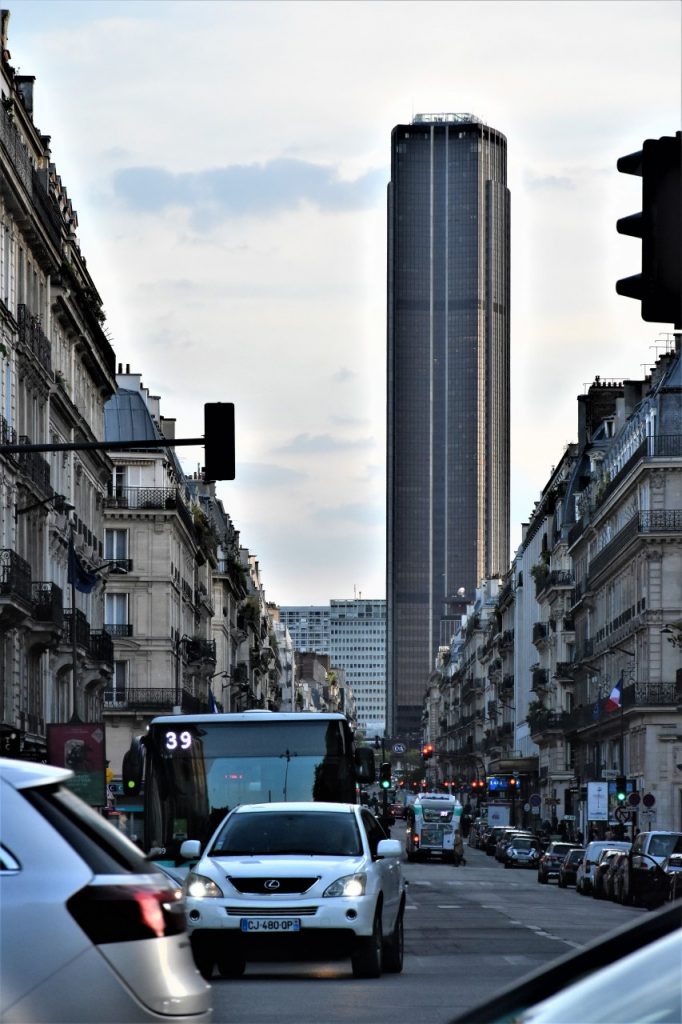 montparnasse punkt widokowy na wieżę eiffla